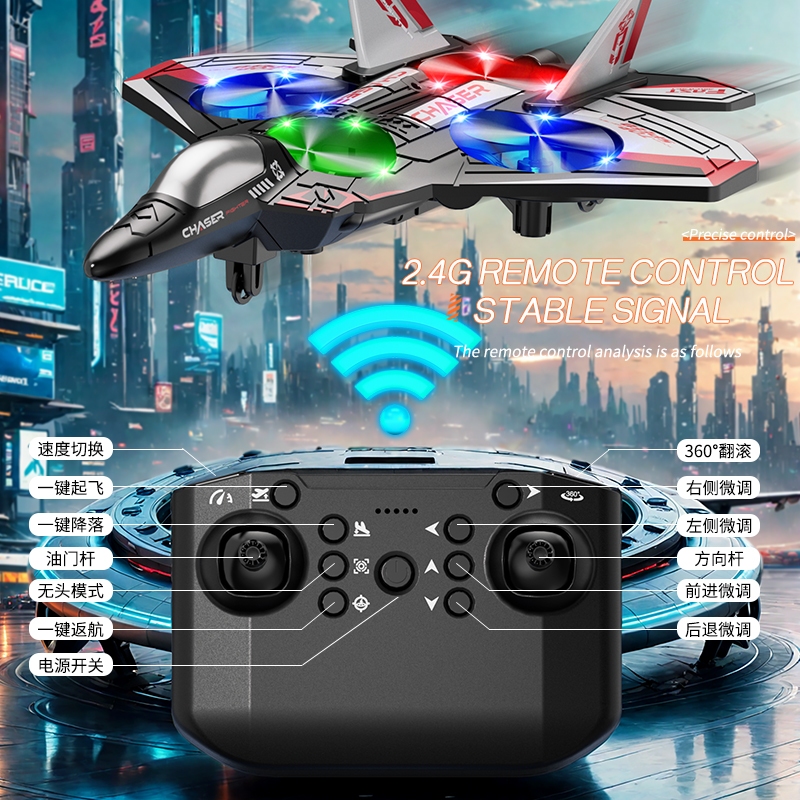 Wireless remote-controlled aircraft product view