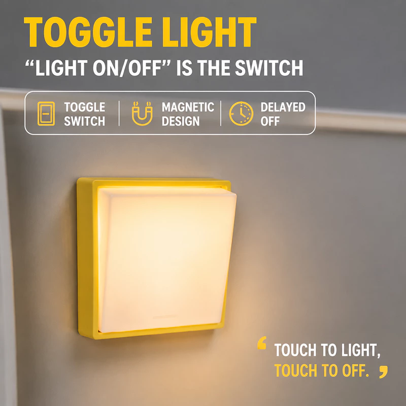 Magnetic night light, original Shopee listing photo 02