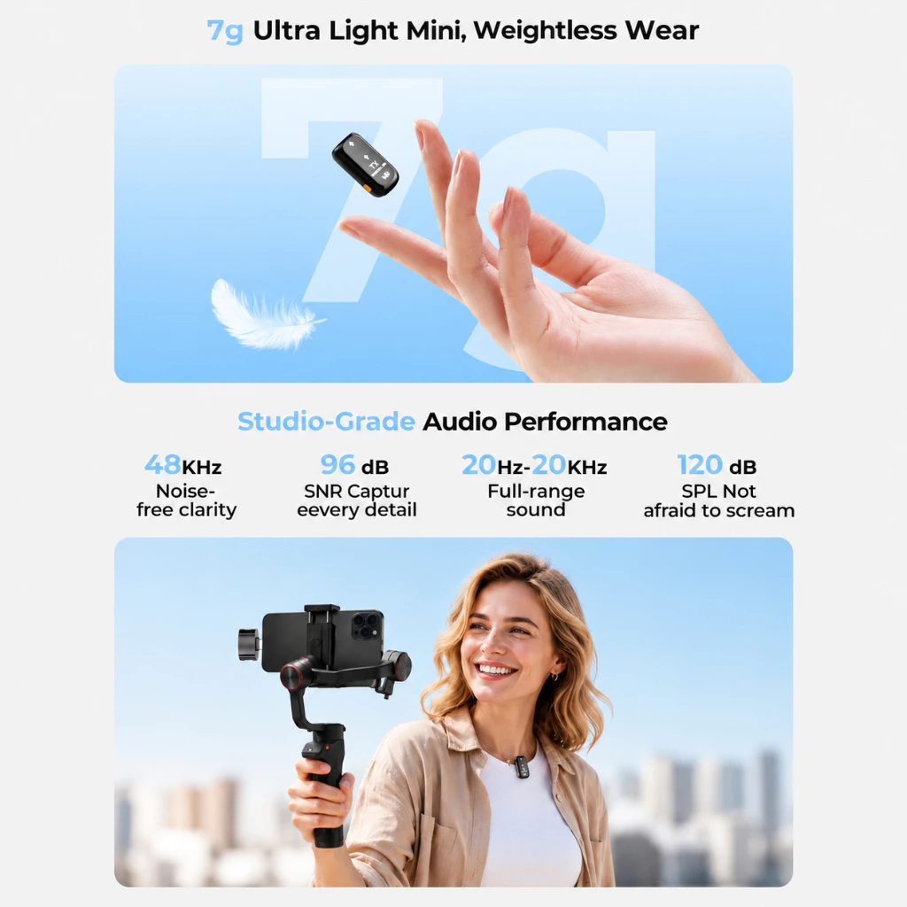 KOORFLY J68 microphone charging while recording