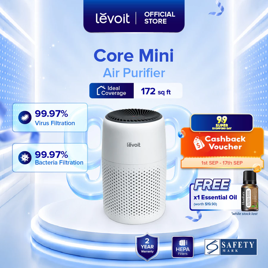 Levoit Core Mini air purifier overview and promotional offer