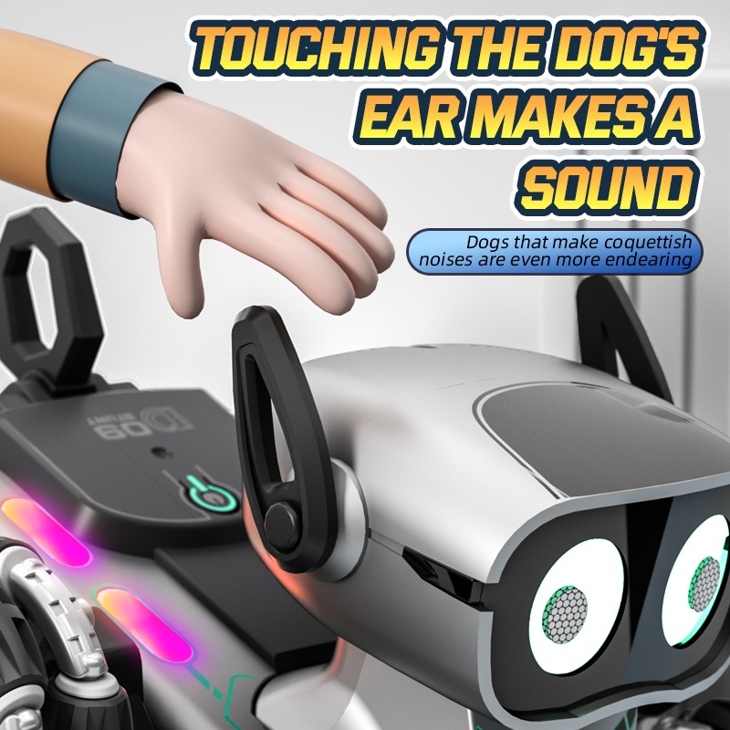 Remote-Controlled Mechanical Dog Car product view