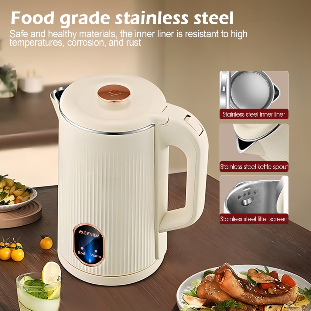 Stainless steel inner liner, spout and filter details