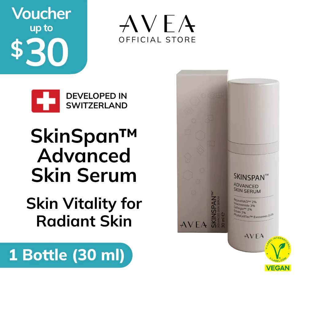 AVEA SkinSpan Advanced Skin Serum 30 ml bottle and box